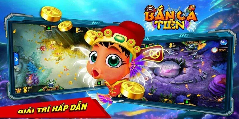 Bắn cá tiên ăn thưởng hậu hĩnh chỉ có tại nhà cái FO88 